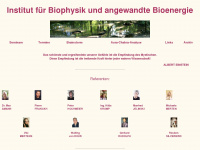 biophysik-bioenergie.at Webseite Vorschau
