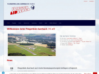 fliegerklub-auerbach.de Webseite Vorschau
