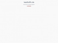 leadtraffic.de Webseite Vorschau