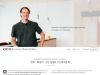 dr-coenen.de Webseite Vorschau