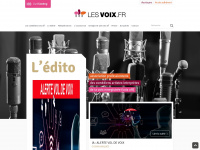 lesvoix.fr Webseite Vorschau