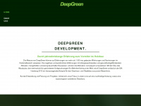 deepgreen-development.com Webseite Vorschau