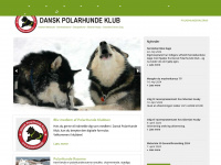 polarhund.dk Webseite Vorschau