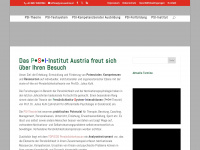 psi-austria.at Webseite Vorschau