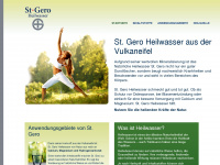 st-gero-heilwasser.de Webseite Vorschau
