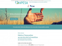 apesa.fr Webseite Vorschau