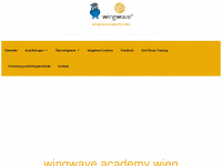 wingwave-academy-wien.at Webseite Vorschau