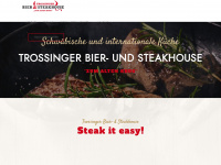 bier-steakhouse-trossingen.de Webseite Vorschau