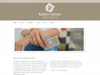 kathrin-gerber.de Webseite Vorschau