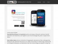 kiez.fm Webseite Vorschau