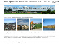 wohnung-solothurn.ch Webseite Vorschau