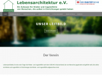 lebens-architektur.org Webseite Vorschau