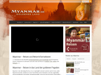 myanmar.de Webseite Vorschau