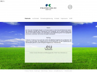 frankcom.eu Webseite Vorschau