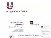 urologie-rhein-neckar.de Webseite Vorschau