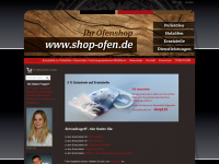 shop-ofen.de Webseite Vorschau