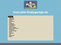 pkw-klappgarage.de Webseite Vorschau