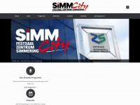 simmcity.at Webseite Vorschau