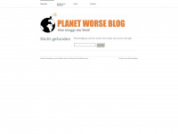 planetworse.wordpress.com Webseite Vorschau
