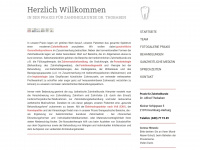 praxis-thobaben.info Webseite Vorschau