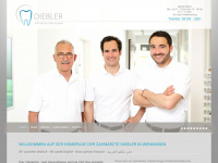 zahnarzt-diebler.de Webseite Vorschau