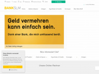 bankslm.ch Webseite Vorschau