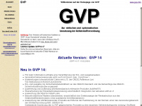 gvp.info Webseite Vorschau