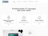 p-itsys.com Webseite Vorschau