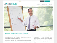 dental-results.de Webseite Vorschau