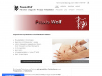 arztpraxiswolf.weebly.com Webseite Vorschau