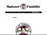 mainzer-fanhilfe.de Webseite Vorschau
