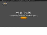 vakon-salon.de Webseite Vorschau