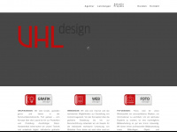 uhl-design.at Webseite Vorschau