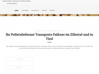 transporte-falkner.at Webseite Vorschau