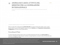 andreariccardiministro.it Webseite Vorschau