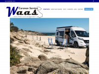 caravan-service-waas.de Webseite Vorschau