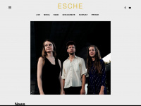 esche-band.ch Webseite Vorschau