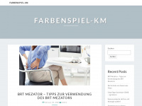 farbenspiel-km.de Webseite Vorschau