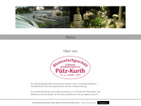 blumen-puetz-kurth.de Webseite Vorschau