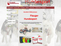 flauger-hundesport-shop.de Webseite Vorschau
