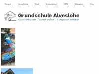 grundschule-alveslohe.de Webseite Vorschau