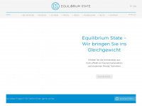 equilibriumstate.de Webseite Vorschau