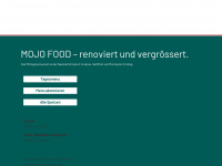 mojo-food.ch Webseite Vorschau