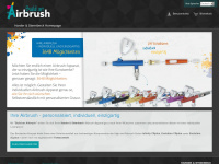 build-an-airbrush.de Webseite Vorschau