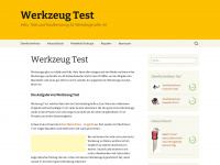 werkzeug-test.info Webseite Vorschau