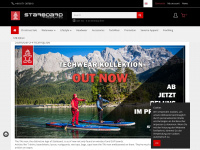 starboard-proshop.eu Webseite Vorschau