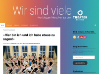 blog-theaterbielefeld.de Webseite Vorschau