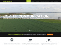 copter-communication.de Webseite Vorschau