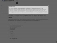 hms-shop24.de Webseite Vorschau