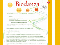 biodanza-aachen.de Webseite Vorschau